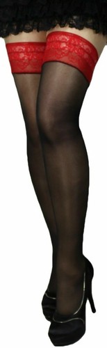 Halterlose damen lange - ,